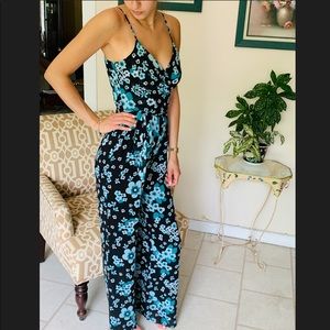 Michael Kors floral wrap jumpsuit